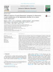 Research paper thumbnail of Different patterns of manic/hypomanic symptoms in depression: A pilot modification of the hypomania checklist-32 to assess mixed depression