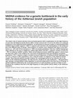 Research paper thumbnail of MtDNA evidence for a genetic bottleneck in the early history of the Ashkenazi Jewish population