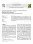 Research paper thumbnail of Modification of polyol process for synthesis of highly platinum loaded platinum–carbon catalysts for fuel cells