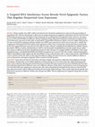 Research paper thumbnail of A Targeted RNA Interference Screen Reveals Novel Epigenetic Factors That Regulate Herpesviral Gene Expression