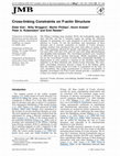 Research paper thumbnail of Cross-linking constraints on F-actin structure