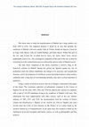 Research paper thumbnail of The Conquest of Modernity: Madrid, 1880-1936. An Applied Study of the Southwest of Madrid’s Old Town - Abstract