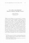 Research paper thumbnail of " Let us Flee to the Fatherland ": Plotinus in Ambrose's Theology of Ascent. Nova et Vetera 14 (2016): 375-389