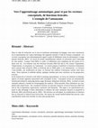 Research paper thumbnail of Vers l'apprentissage automatique, pour et par les vecteurs conceptuels, de fonctions lexicales. L'exemple de l'antonymie