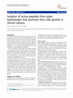 Research paper thumbnail of Development of a measles vaccine production process in MRC-5 cells grown on Cytodex1 microcarriers and in a stirred bioreactor