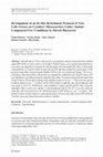 Research paper thumbnail of Development of an In Situ Detachment Protocol of Vero Cells Grown on Cytodex1 Microcarriers Under Animal Component-Free Conditions in Stirred Bioreactor