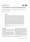 Research paper thumbnail of In silico identification of novel bacterial ADP-ribosyltransferases