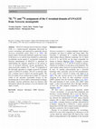 Research paper thumbnail of 1H, 13C and 15N assignment of the C-terminal domain of GNA2132 from Neisseria meningitidis