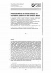 Research paper thumbnail of Potential effects of climate change on inundation patterns in the Amazon Basin