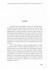 Research paper thumbnail of The Conquest of Modernity: Madrid, 1880-1936. An Applied Study of the Southwest of Madrid’s Old Town - Conclusion