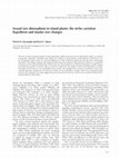 Research paper thumbnail of Sexual size dimorphism in island plants: the niche variation hypothesis and insular size changes