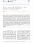 Research paper thumbnail of Mistletoe macroecology: spatial patterns in species diversity and host use across Australia