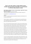 Research paper thumbnail of They're more like ordinary stroppy British women': attitudes and expectations of maternity care professionals to UK-born ethnic minority women