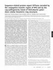 Research paper thumbnail of Sequence-related protein export NTPases encoded by the conjugative transfer region of RP4 and by the cag pathogenicity island of Helicobacter pylori share similar hexameric ring structures