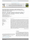 Research paper thumbnail of World Meteorological Organization's model simulations of the radionuclide dispersion and deposition from the Fukushima Daiichi nuclear power plant accident