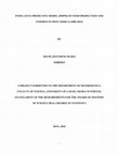 Research paper thumbnail of PANEL DATA PREDICTIVE MODEL (PDPM) OF FOOD PRODUCTION AND EXPORTS IN WEST AFRICA (1990-2013)