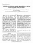 Research paper thumbnail of Following the heart: temperature and salinity effects on heart rate in native and invasive species of blue mussels (genus Mytilus)