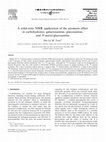 Research paper thumbnail of A solid-state NMR application of the anomeric effect in carbohydrates: galactosamine, glucosamine, and N-acetyl-glucosamine