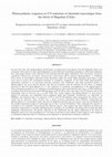 Research paper thumbnail of Photosynthetic responses to UV-radiation of intertidal macroalgae from the Strait of Magellan (Chile)