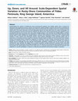 Research paper thumbnail of Up, down, and all around: scale-dependent spatial variation in rocky-shore communities of Fildes Peninsula, King George Island, Antarctica