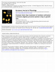 Research paper thumbnail of Constant short-day treatment of outdoor-cultivated Laminaria digitata prevents summer drop in growth rate