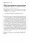 Research paper thumbnail of Relations between electron transport rates determined by pulse amplitude modulated chlorophyll fluorescence and oxygen evolution in macroalgae under different light conditions