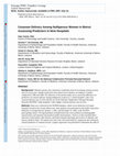 Research paper thumbnail of Cesarean Delivery Among Nulliparous Women in Beirut: Assessing Predictors in Nine Hospitals