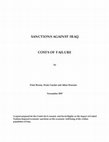 Research paper thumbnail of Sanctions against Iraq