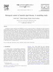 Research paper thumbnail of Biological control of harmful algal blooms: A modelling study