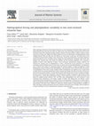 Research paper thumbnail of Hydrographical forcing and phytoplankton variability in two semi-enclosed estuarine bays