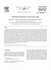 Research paper thumbnail of Modelling allelopathy among marine algae