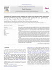 Research paper thumbnail of Evaluation of beauvericin and enniatins in Italian cereal products and multicereal food by liquid chromatography coupled to triple quadrupole mass spectrometry