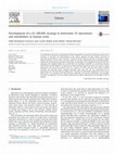 Research paper thumbnail of Development of a GC–MS/MS strategy to determine 15 mycotoxins and metabolites in human urine