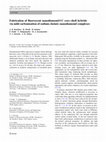 Research paper thumbnail of Fabrication of fluorescent nanodiamond@C core–shell hybrids via mild carbonization of sodium cholate–nanodiamond complexes