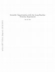 Research paper thumbnail of Scientific Opportunities with the Long-Baseline Neutrino Experiment