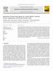 Research paper thumbnail of Mechanism of heavy metal uptake by a hybrid MCM-41 material: Surface complexation and EPR spectroscopic study