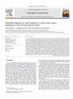 Research paper thumbnail of Modelling dispersion of traffic pollution in a deep street canyon: Application of CFD and operational models