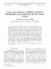 Research paper thumbnail of Spatial and temporal variability of tidepool hyper-benthos on a rocky shore in Nova Scotia, Canada