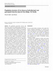 Research paper thumbnail of Population structure of two deep-sea hydrothermal vent gastropods from the Juan de Fuca Ridge, NE Pacific