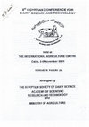 Research paper thumbnail of Fate of Lactobacillus acidophilus La-5 and Bifidobacterium lactis Bb-12 in "probiotic" Ras cheese