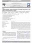 Research paper thumbnail of Towards transferable functions for extraction of Non-timber Forest Products: A case study on charcoal production in Tanzania