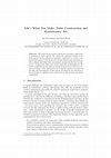 Research paper thumbnail of Life’s What You Make: Niche Construction and Evolutionary Art