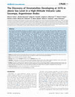 Research paper thumbnail of The Discovery of Stromatolites Developing at 3570 m above Sea Level in a High-Altitude Volcanic Lake Socompa, Argentinean Andes