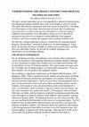 Research paper thumbnail of Understanding the Proof Construction Process.  In F-L. Lin, F-J. Hsieh, G. Hanna, & M. deVilliers (Eds.), Proceedings of the ICMI 19 Study Conference: Proof and Proving in Mathematics Education, Vol. 2 (pp. 196-201), May 2009.