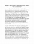 Research paper thumbnail of UME Trends, Research Sampler column: Are We in the Business of Changing Students' Beliefs about Mathematics?; What Kind of Talk is Effective for Learning Mathematics in Small Groups