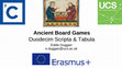 Research paper thumbnail of Ancient Board Games: Duodecim Scripta & Tabula [2016]