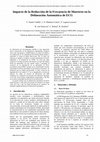 Research paper thumbnail of Impacto de la Reducción de la Frecuencia de Muestreo en la Delineación Automática de ECG