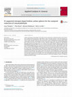 Research paper thumbnail of Pt supported nitrogen doped hollow carbon spheres for the catalysed reduction of cinnamaldehyde