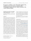 Research paper thumbnail of Do patterns of Steller sea lion (Eumetopias jubatus) diet, population trend and cetacean occurrence reflect oceanographic domains from the Alaska Peninsula to the central Aleutian Islands?