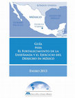 Research paper thumbnail of GUÍA PARA EL FORTALECIMIENTO Y ENSEÑANZA DEL DERECHO